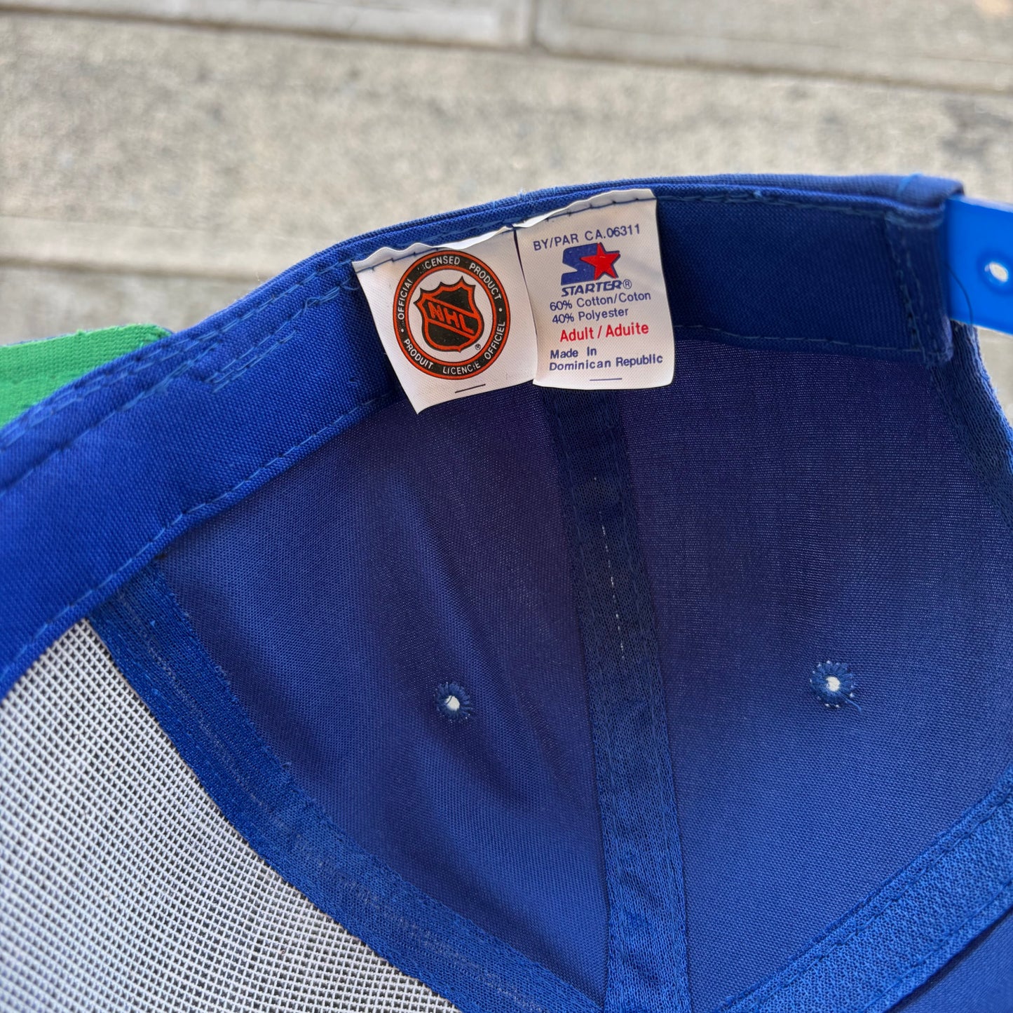 Vintage Starter New York Rangers SnapBack