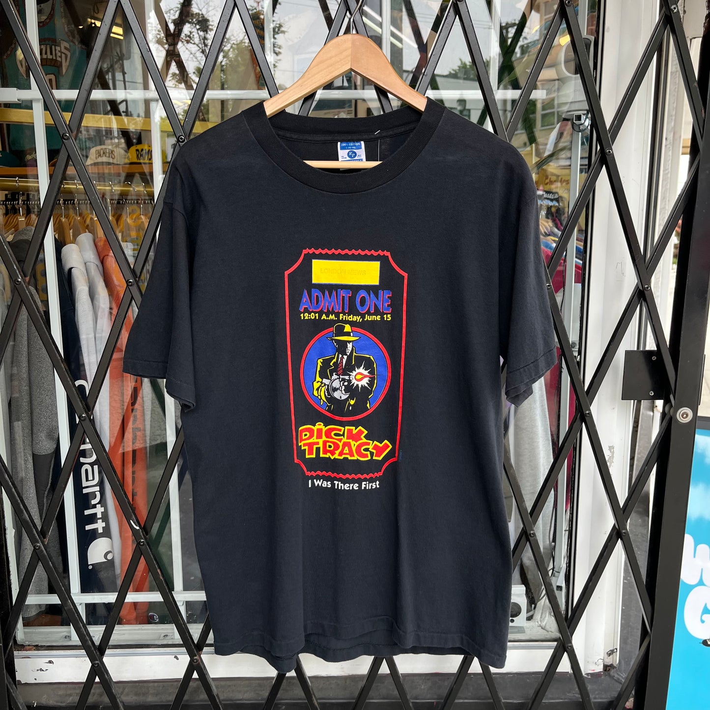 Vintage Disney Dick Tracy Movie Promo Tee - Size L