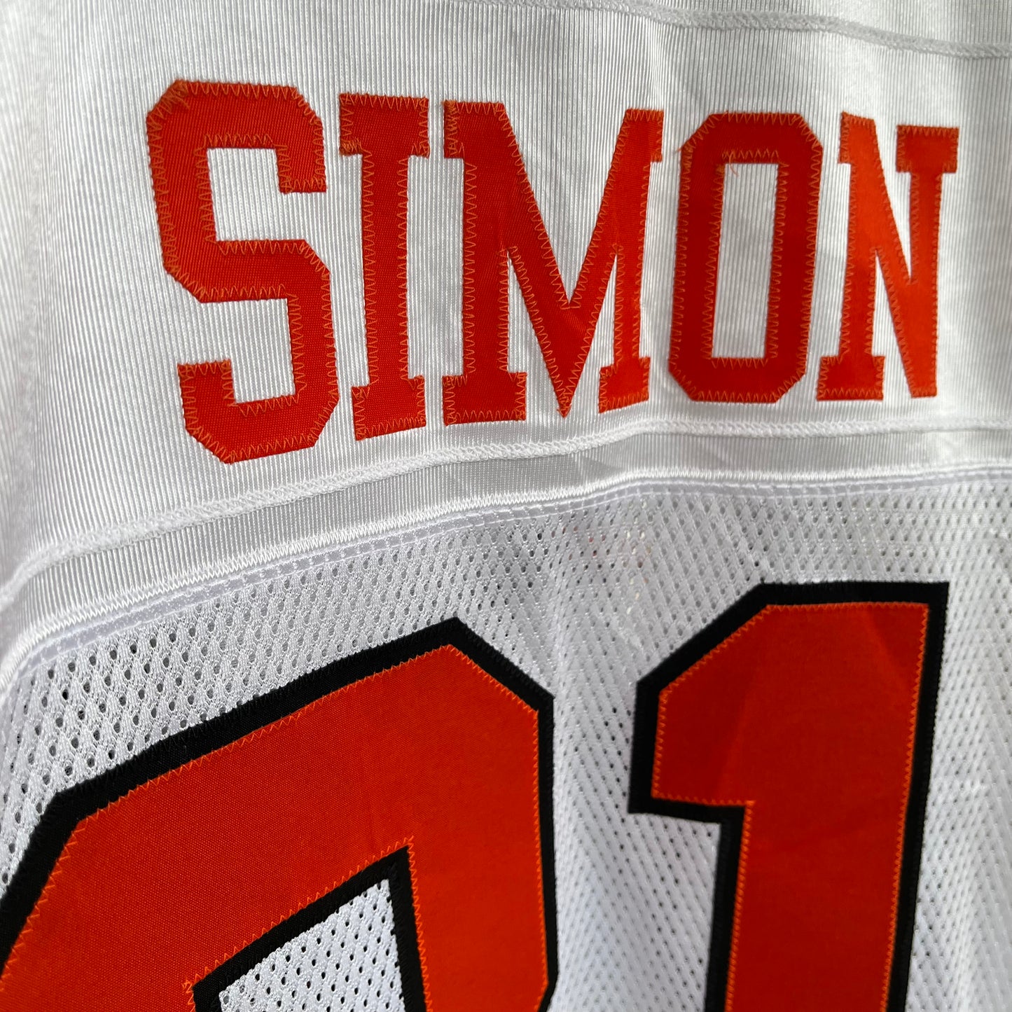 2000’s BC Lions Geroy Simon Authentic Stitched Jersey - Size XL