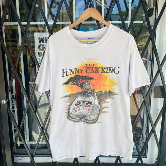Distressed 2003 John Force Racing Tee - Size L