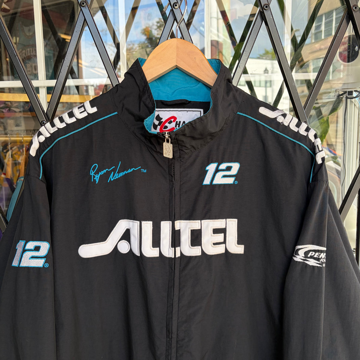 Vintage NASCAR Ryan Newman Racing Light Jacket - Size L