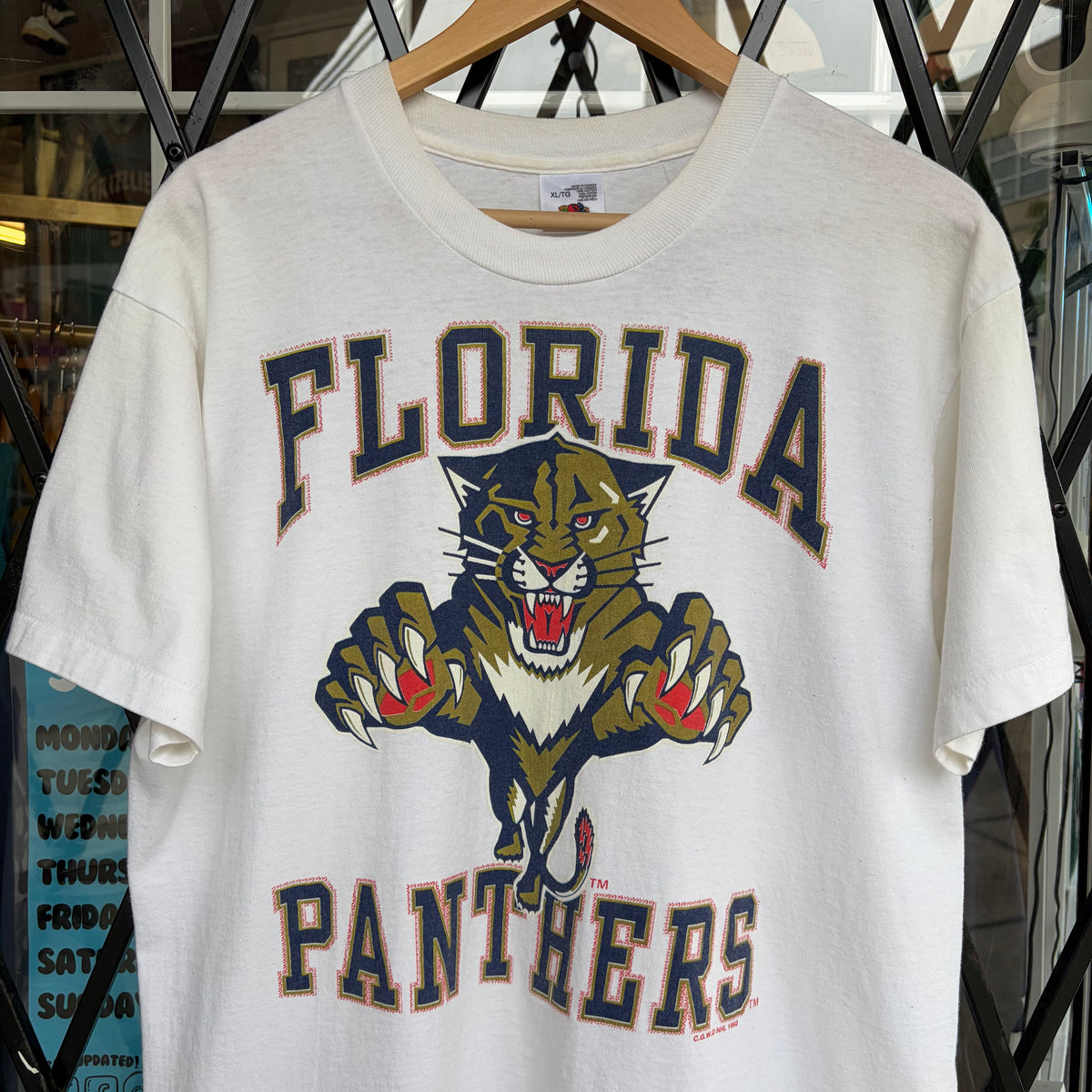 1993 Florida Panthers Tee - Size XL