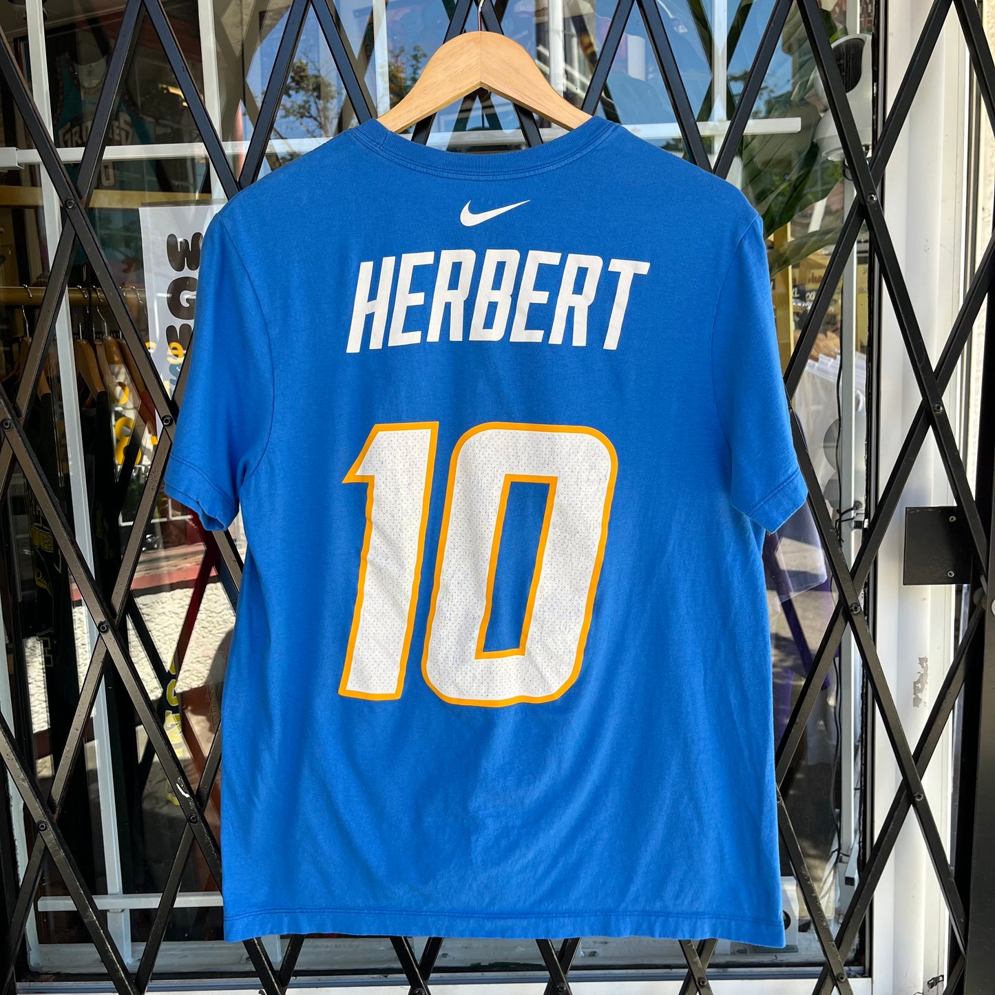 Nike Justin Herbert LA Chargers Tee - Size M