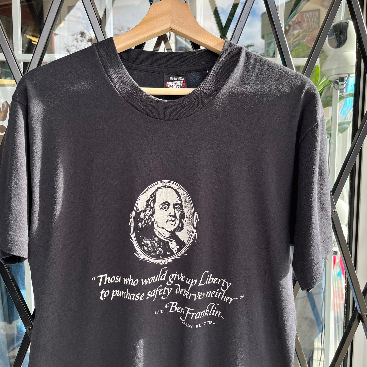 1991 Abate Helmet Law Rally Tee - Size L