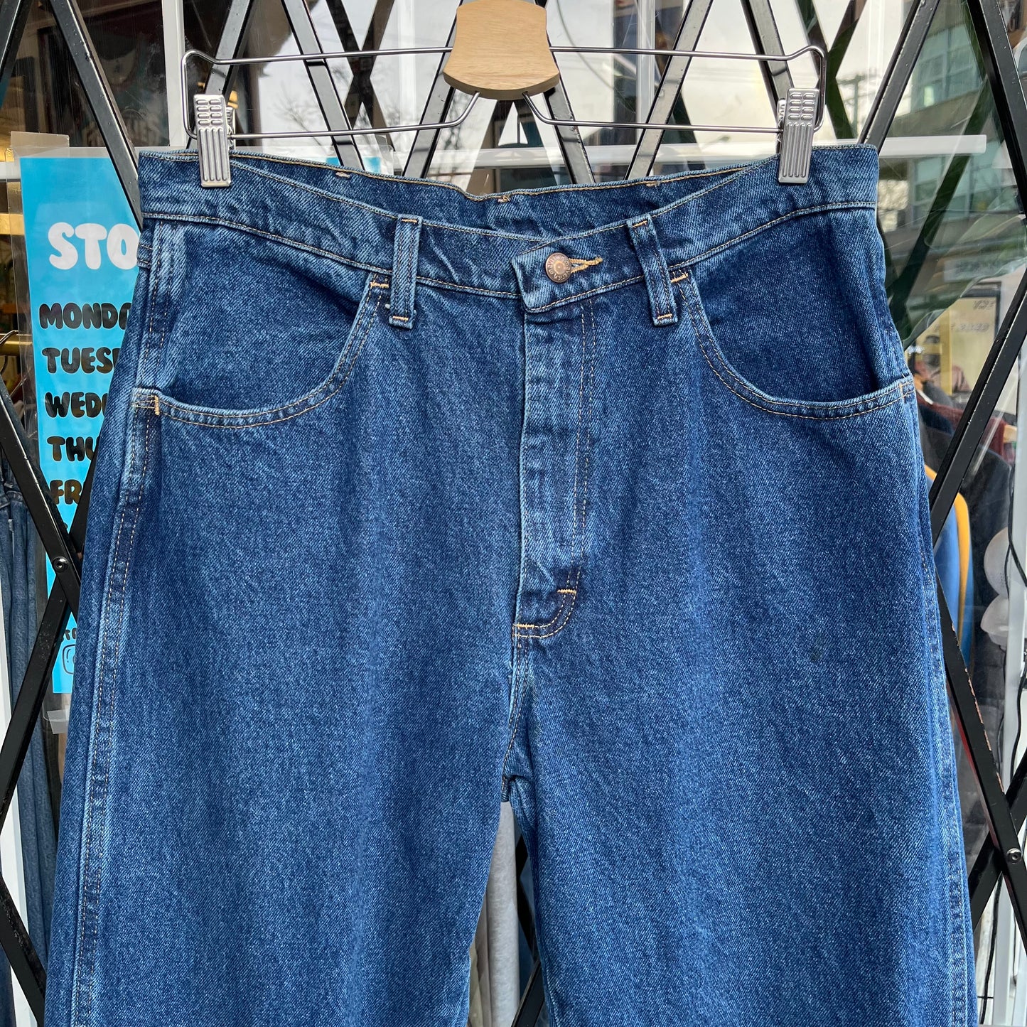 Vintage Denim Jeans - Size 34W x 36L
