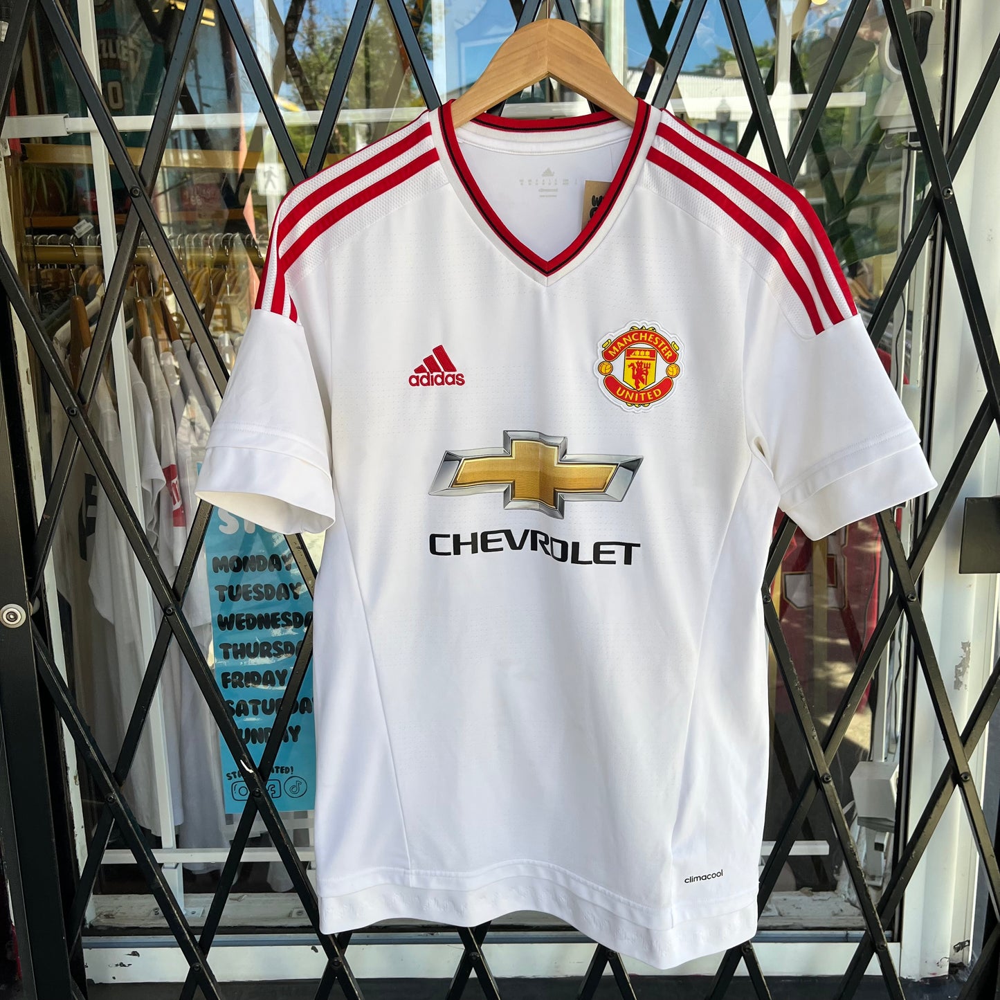 2016 Adidas Manchester United Jersey - Size M