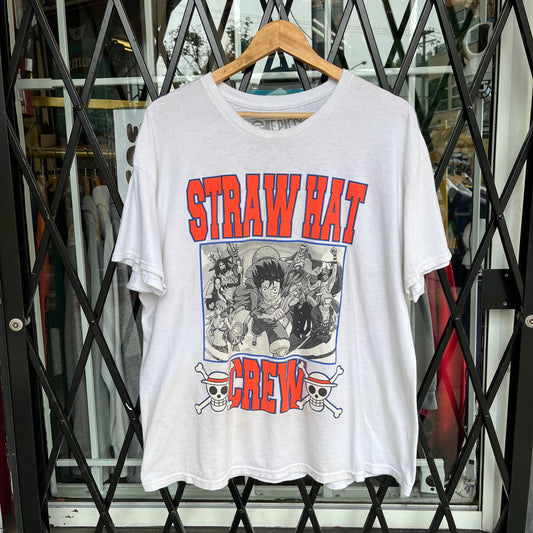 One Piece Straw Hat Crew Tee - Size XL