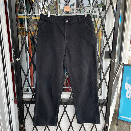 Carhartt Carpenter Pants Black - Size 36W