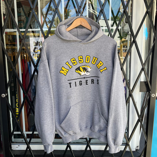 Vintage Russell Missouri Tigers Hoodie - Size XL