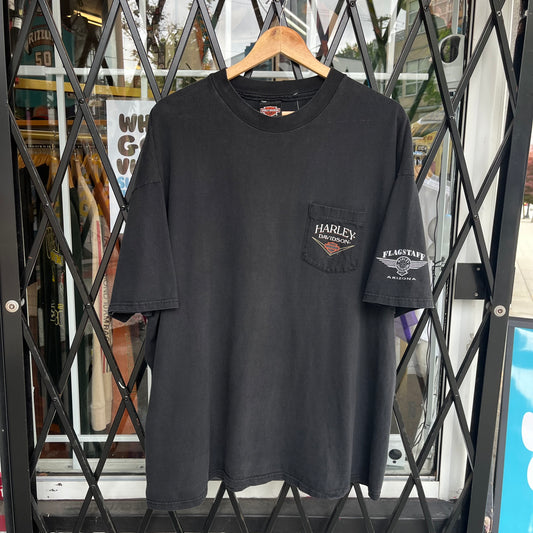 1997 Harley Davidson Flagstaff Pocket Tee - Size XXXL