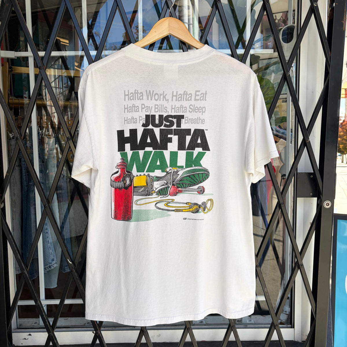 Vintage Hafta Walk Tee - Size L