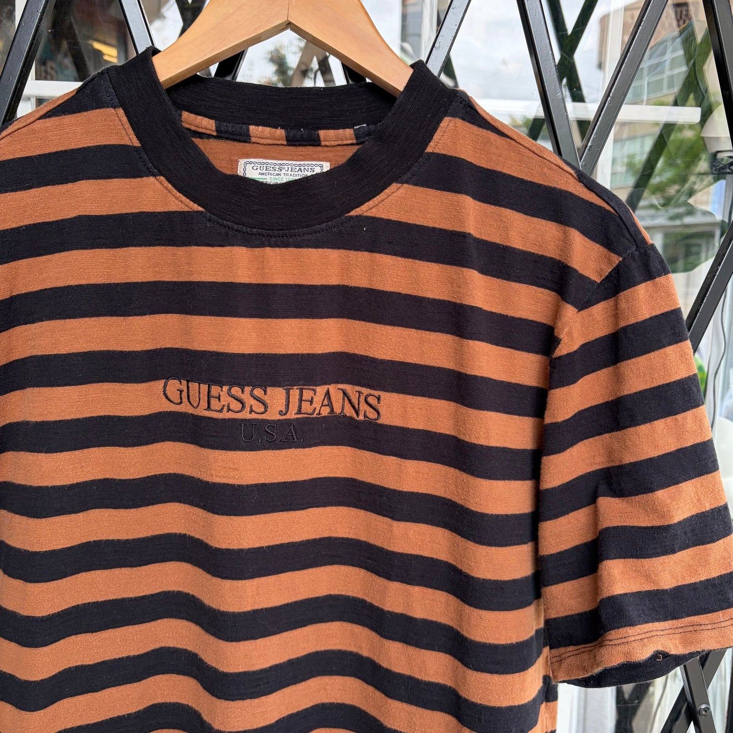 Guess Striped Tee - Size M