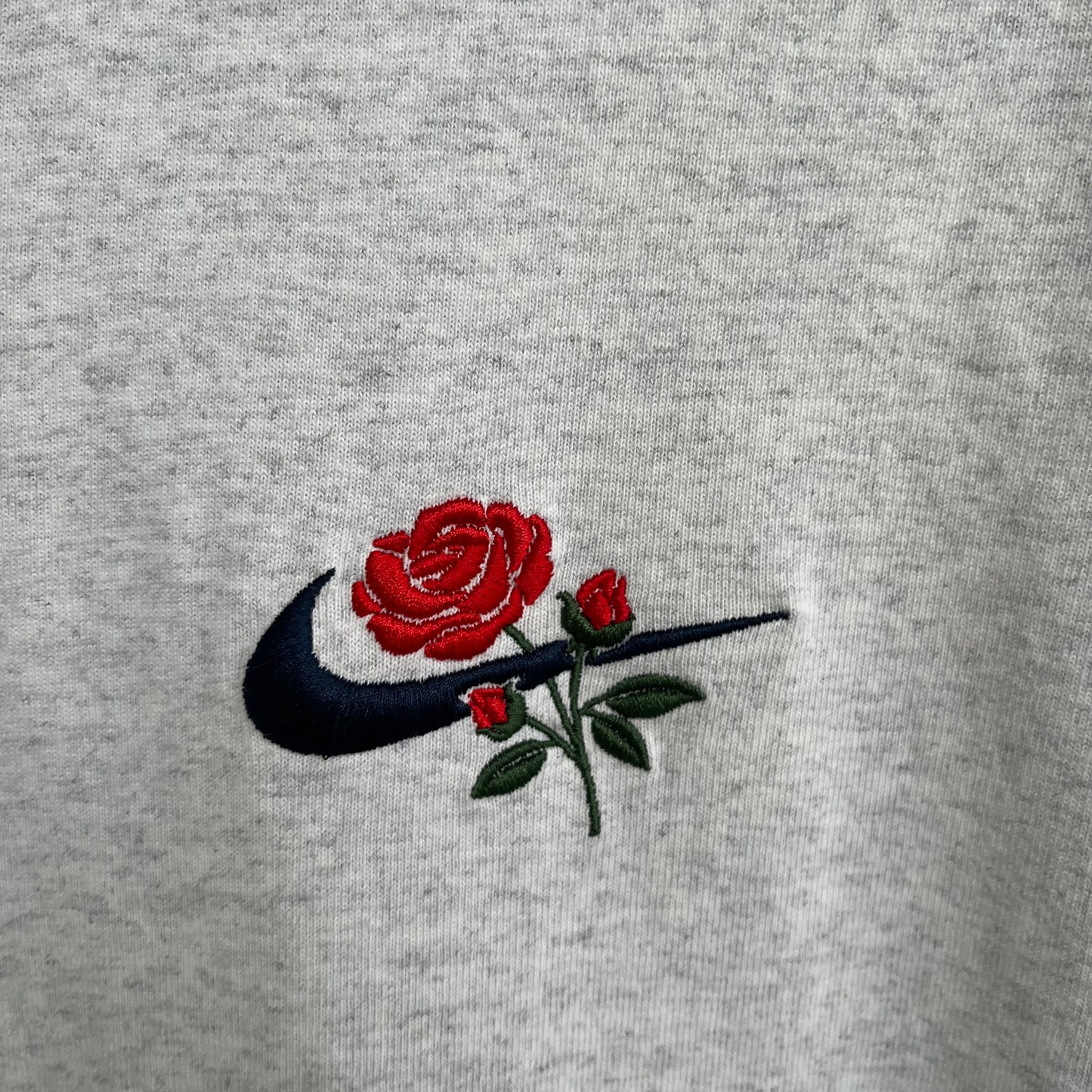 Newer Nike Floral Embroidered Tee - Size XXL