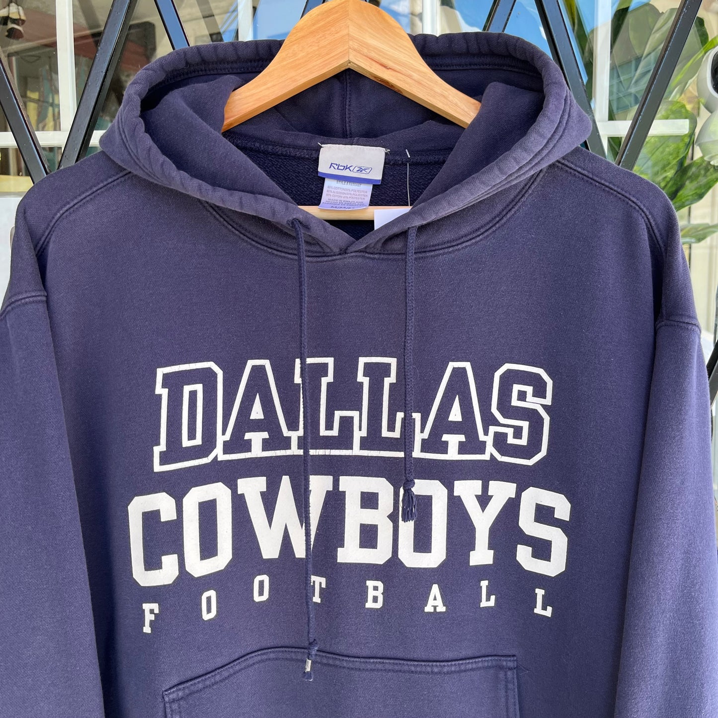 Reebok Dallas Cowboys Hoodie - Size M