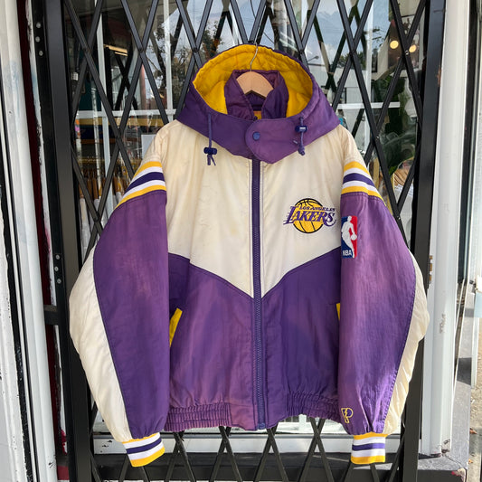 Vintage Pro Players Los Angeles Lakers Parka Jacket - Size M
