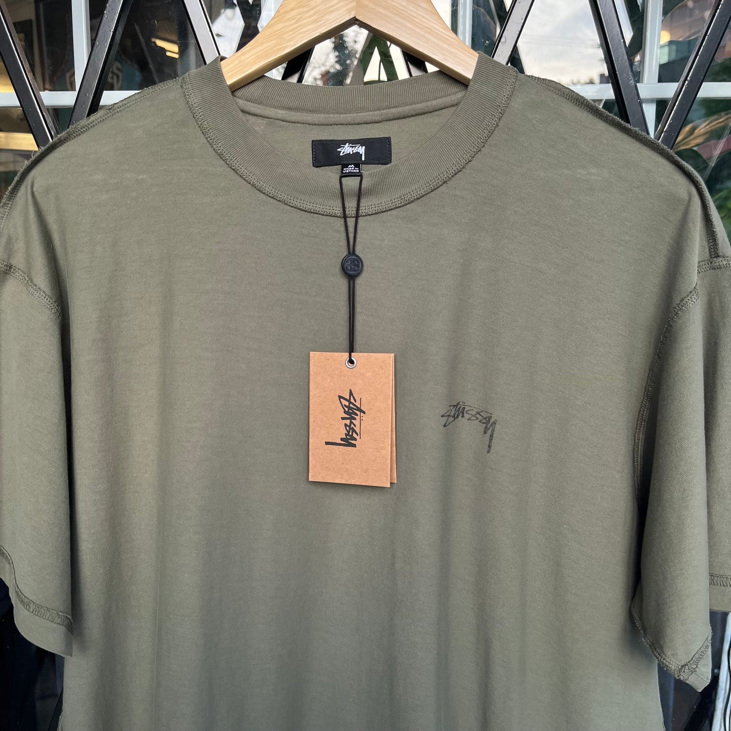 Stussy Lazy Tee Pine - Size M