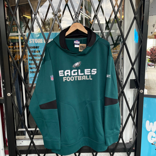 Vintage Reebok Philadelphia Eagles Hoodie - Size XXL