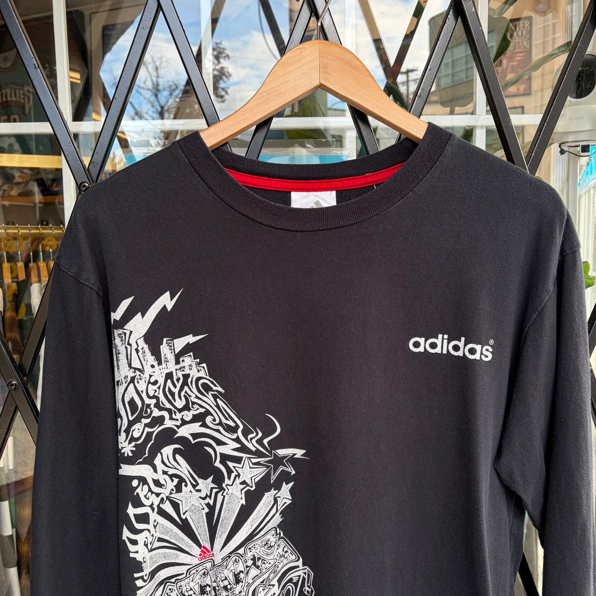 Y2K Adidas Long Sleeve - Size M