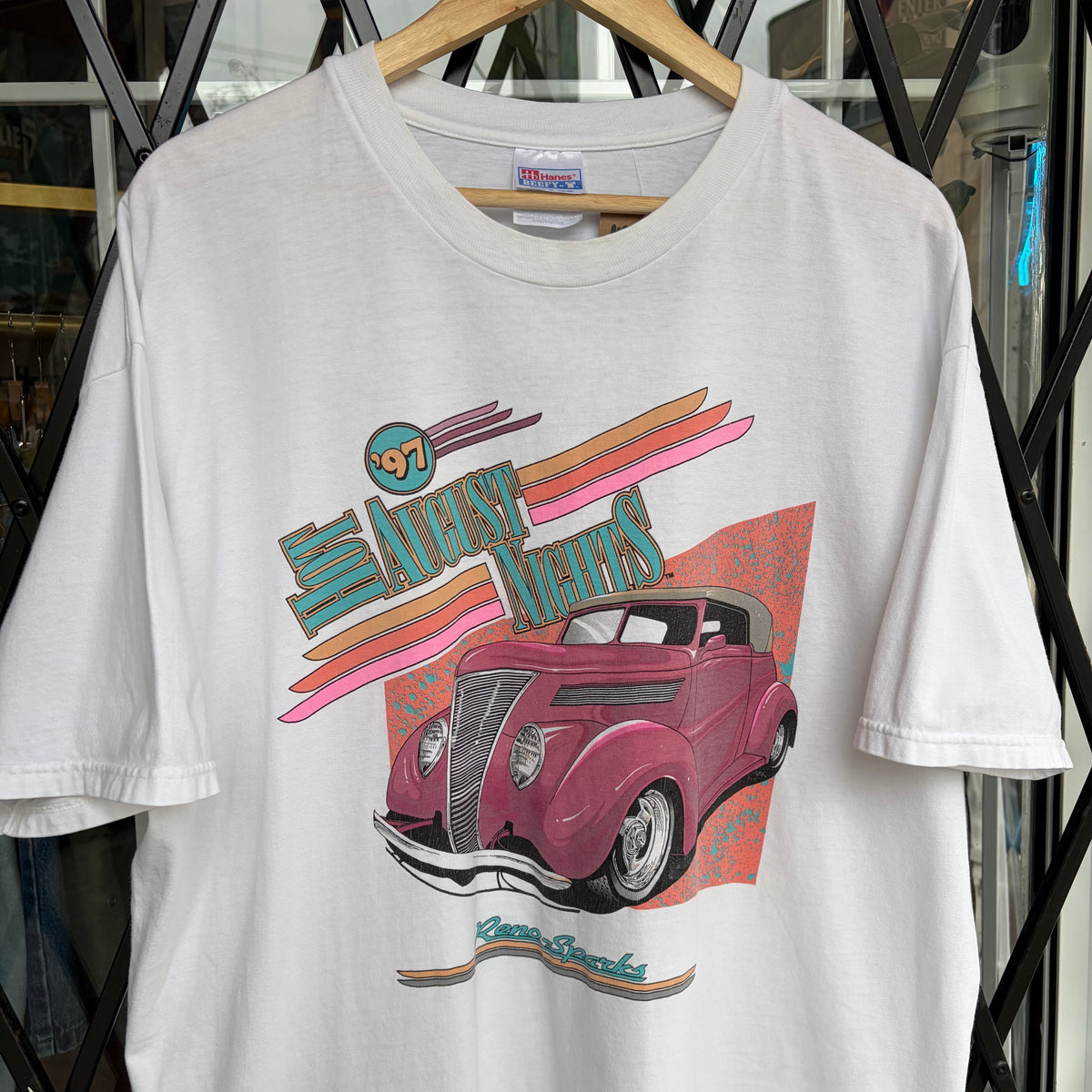 1997 Hot August Nights Car Tee - Size XL