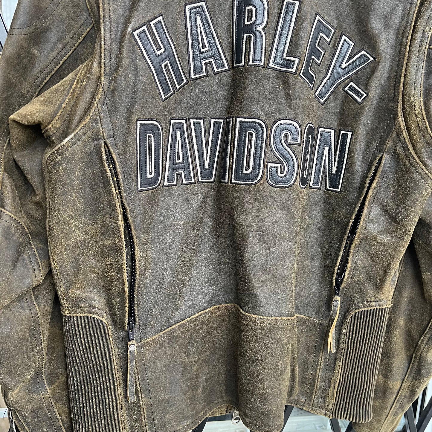 Harley Davidson Genuine Leather Jacket - Size S