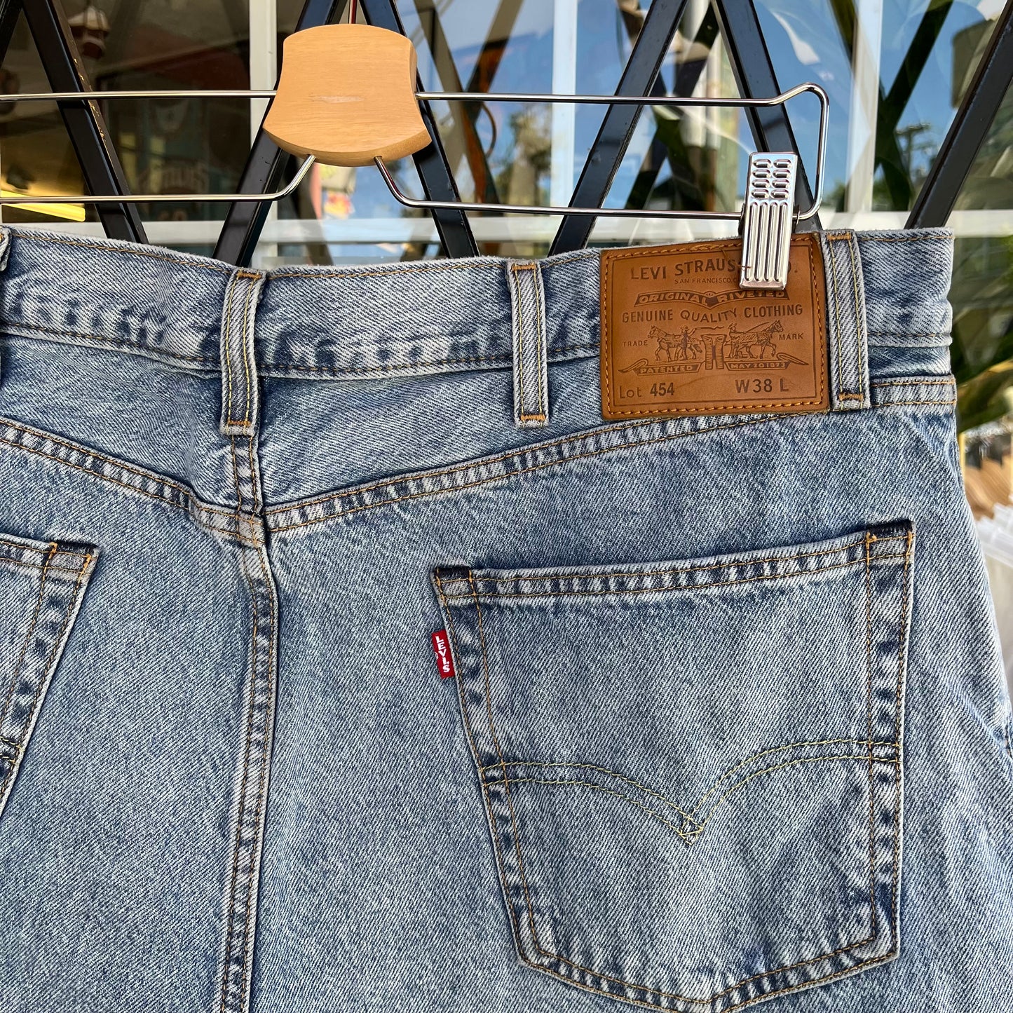 Levi’s Big E Baggy Denim Shorts - Size 38W