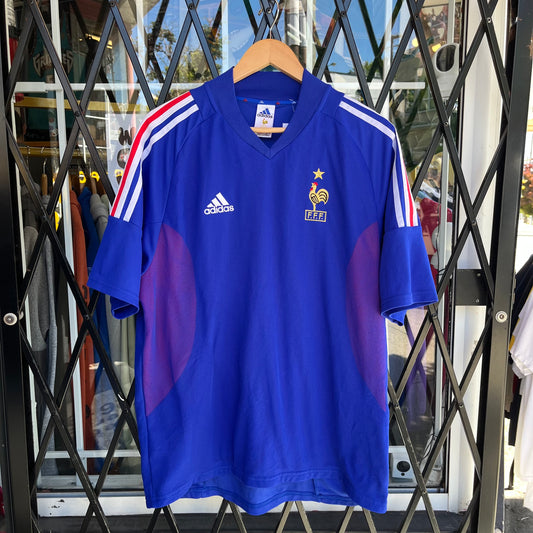 2002-04 Adidas France National Team Jersey - Size XL