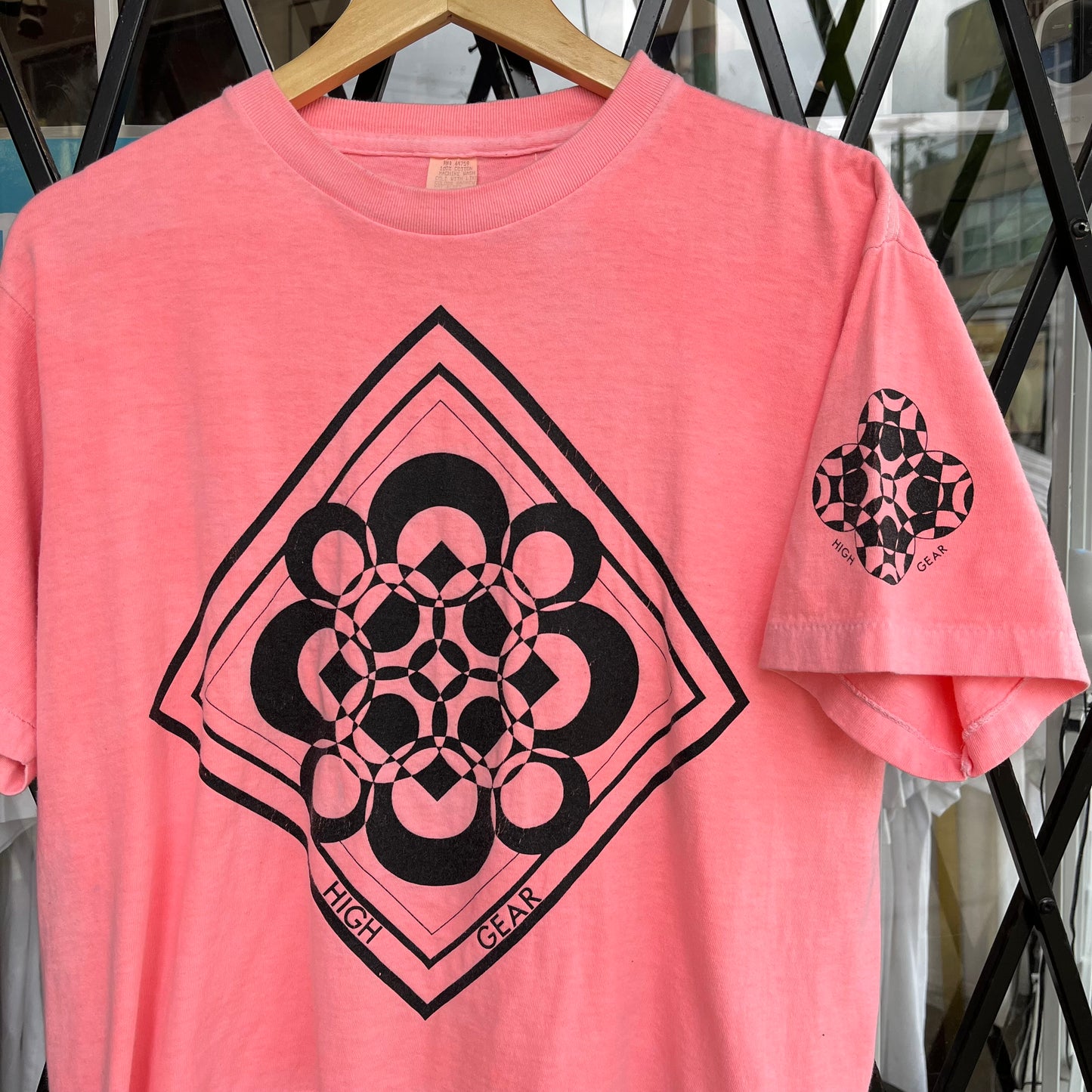 Vintage High Gear Cropped Tee - Size L
