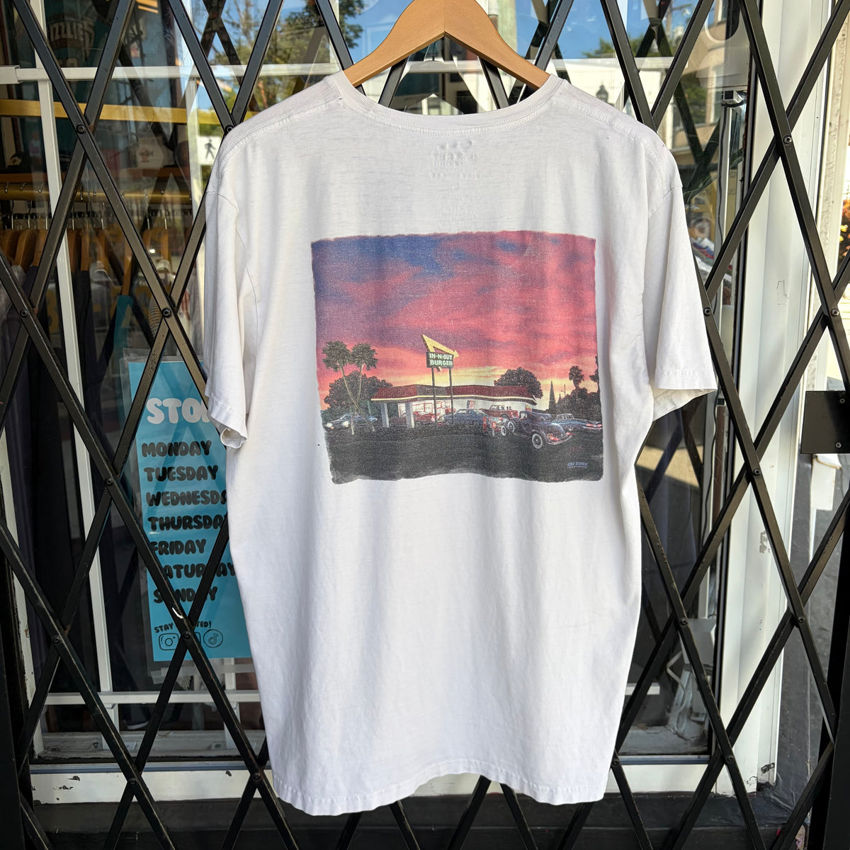 In-N-Out California Sunset Tee - Size L