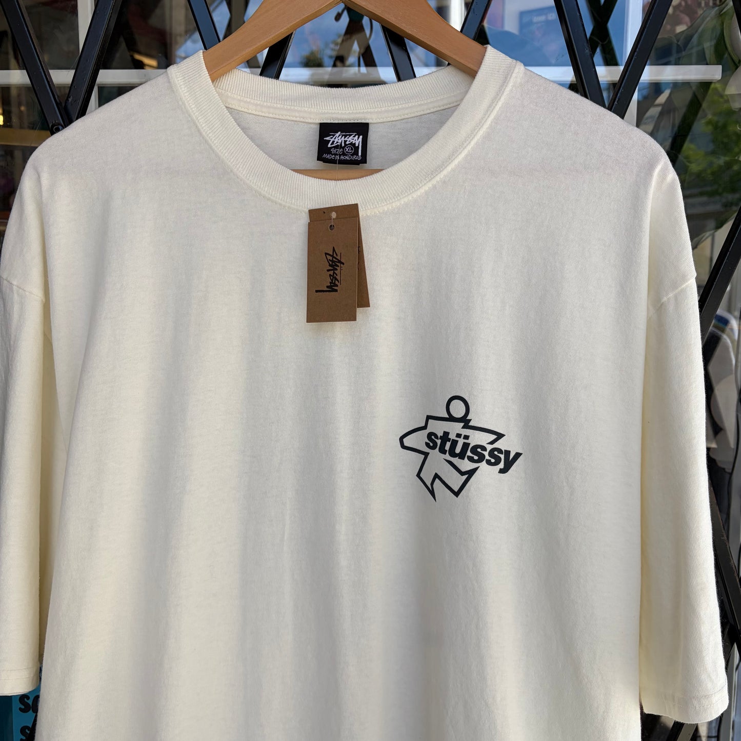 Stussy Surf Size Tee Natural - Size XL