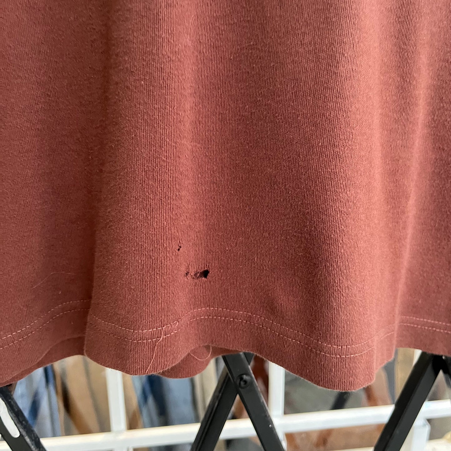 Vintage Blank Pocket Tee - Size Womens M