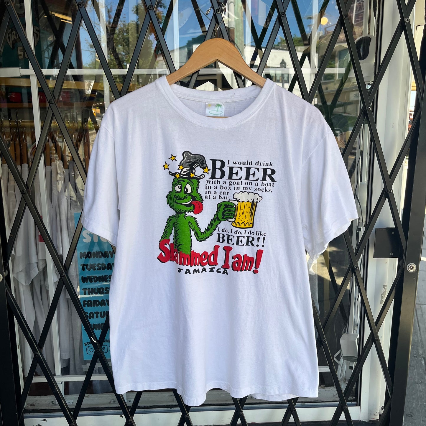 Vintage Souvenir Beer Tee - Fits Size XL