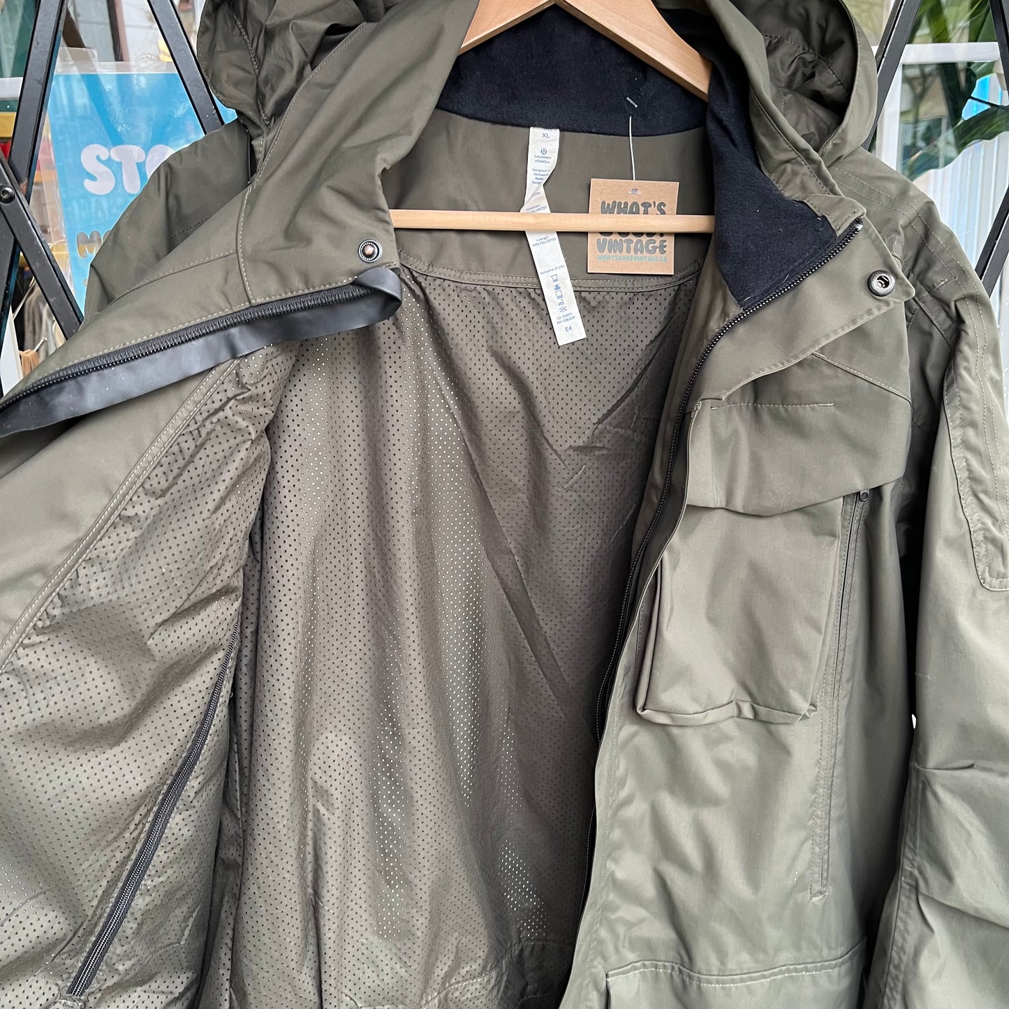 Lululemon Utility Rain Coat - Size XL