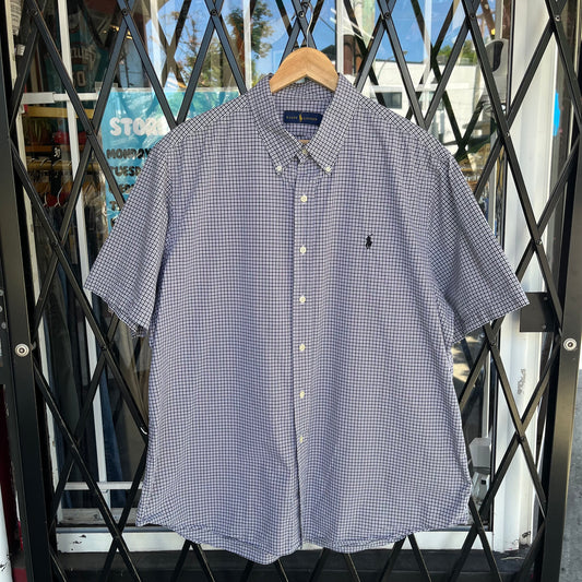 Polo Ralph Lauren Short Sleeve Button Up Shirt - Size XXL