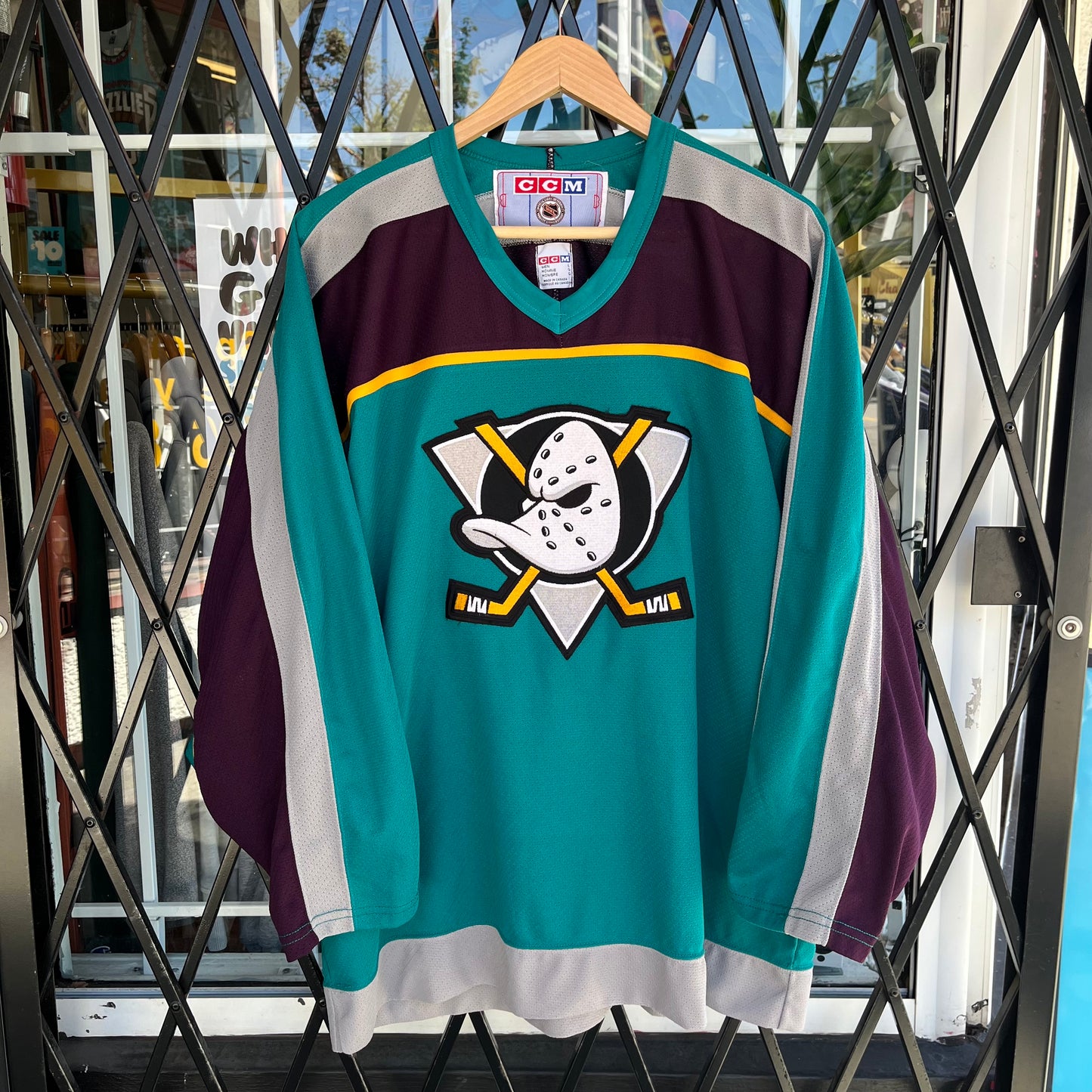 Vintage Anaheim Ducks Jersey - Size L
