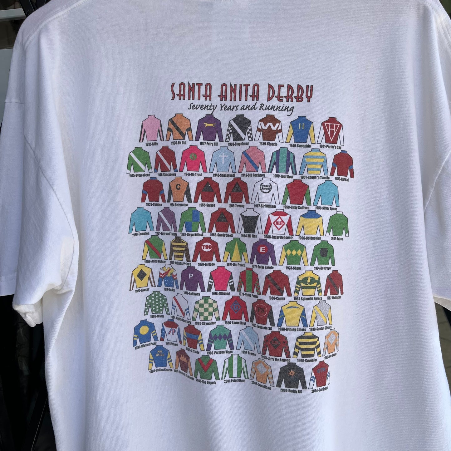 2005 Santa Anita Derby Tee - Size XL