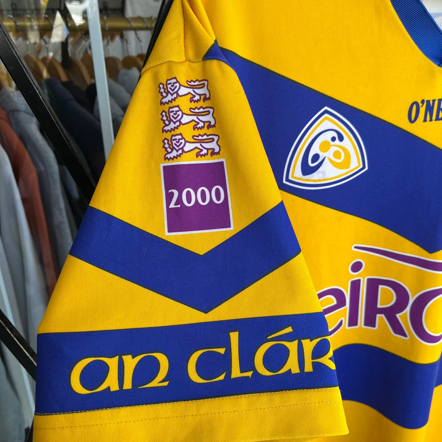 2000 GAA Gaelic Football Club An Clare Jersey - Size XL