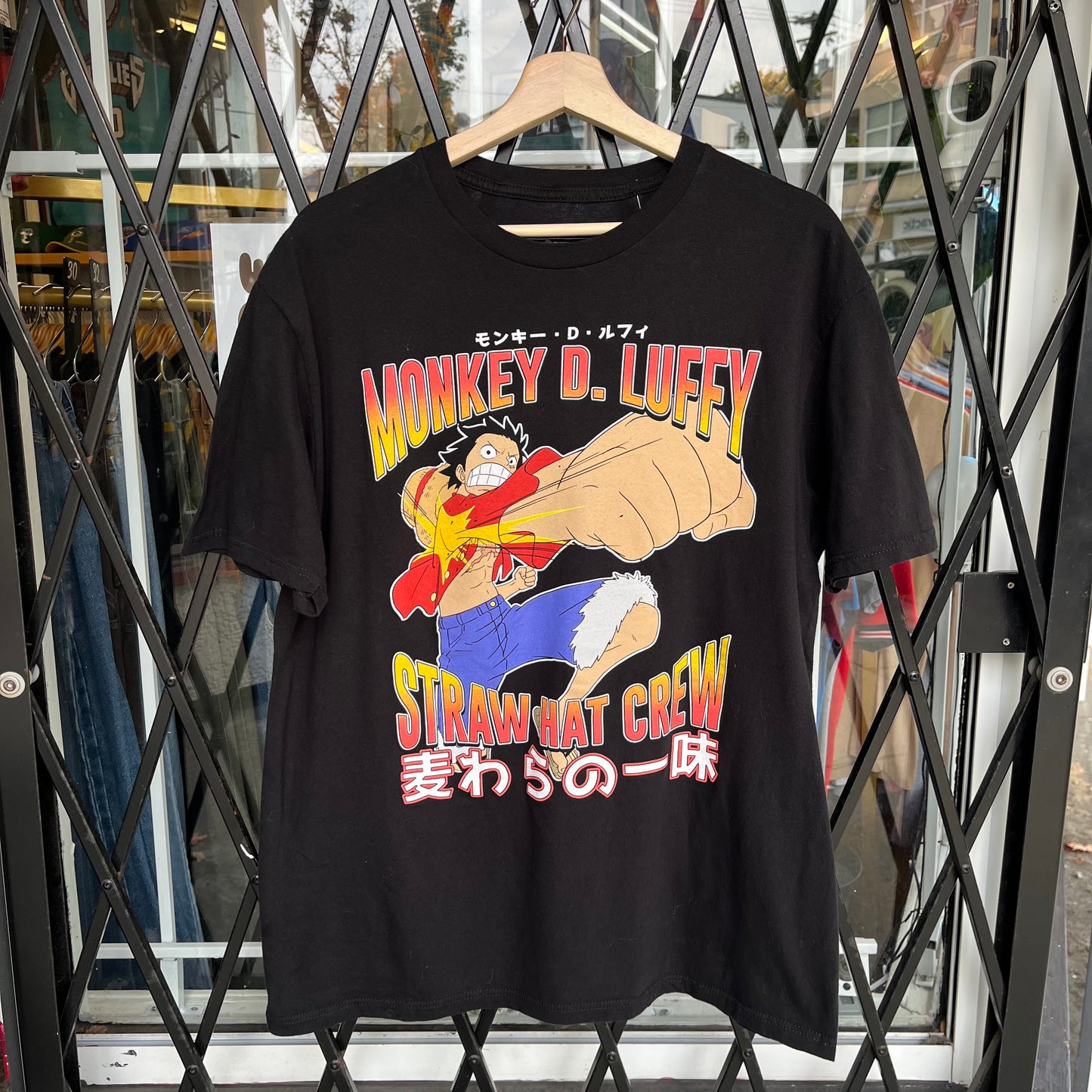 One Piece Anime Luffy Tee - Size XL