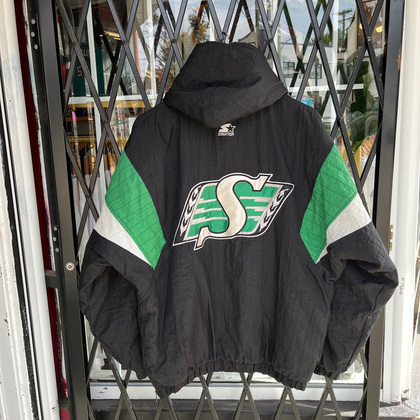 Vintage Starter Saskatchewan Roughriders Parka Jacket - Size M