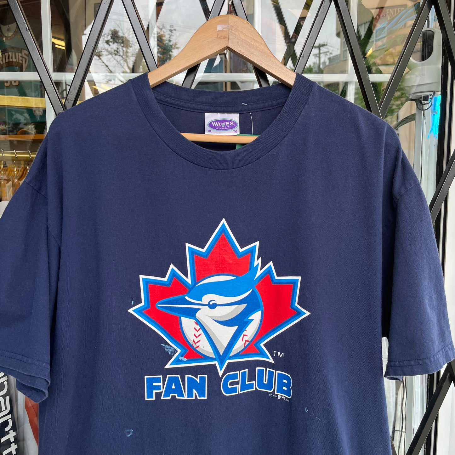 2002 Toronto Blue Jays Fan Club Tee - Size XL