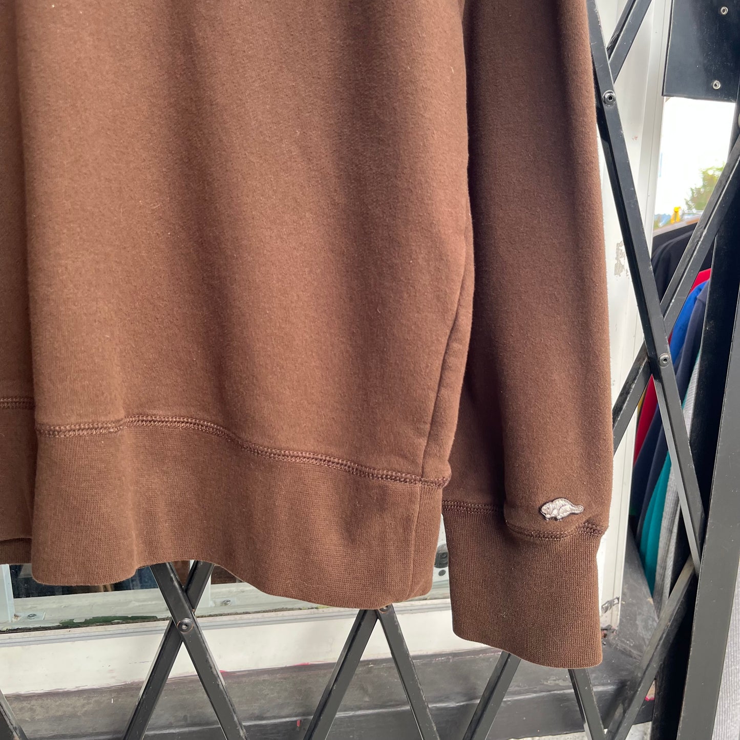 Roots Athletics Quarter Zip Sweater - Size L