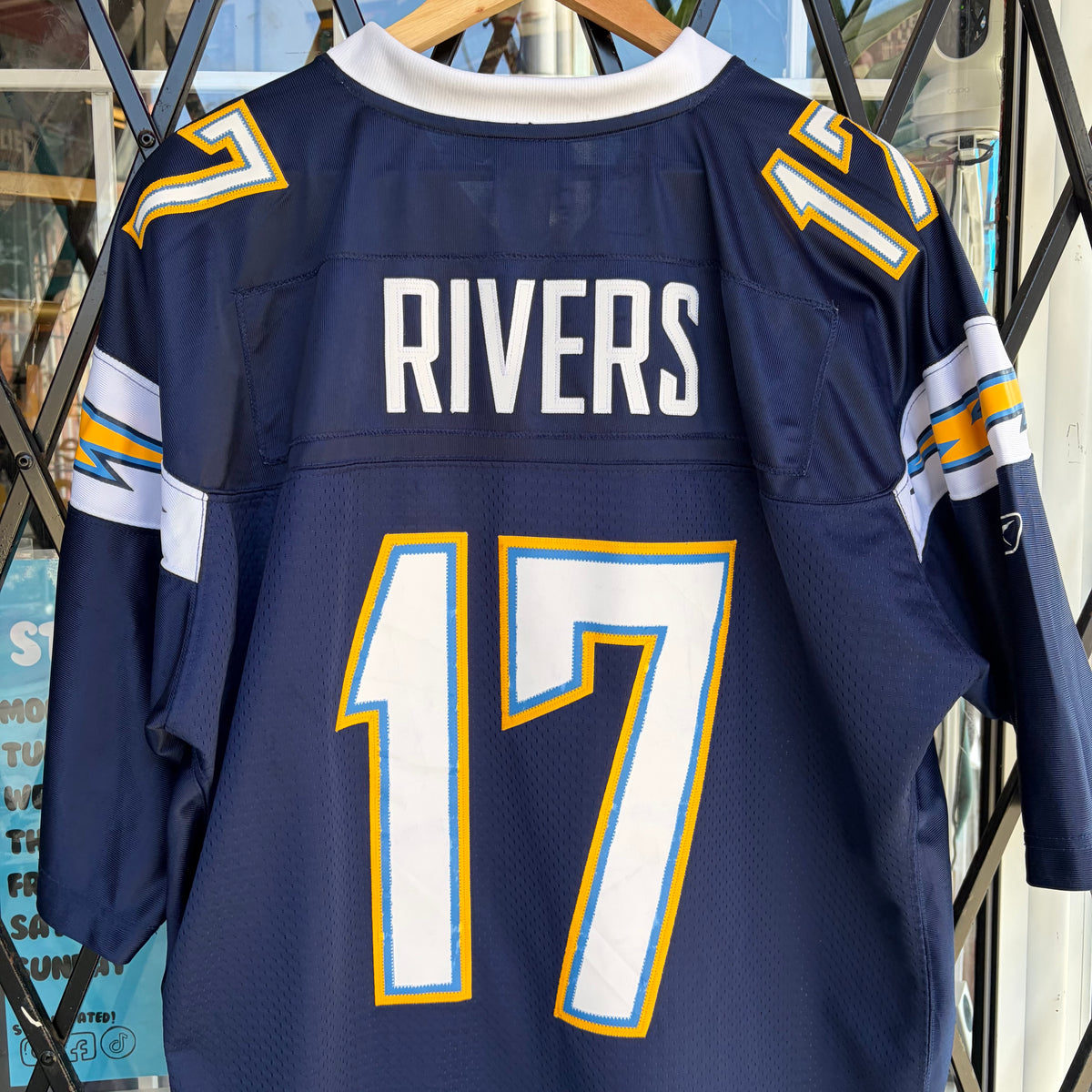 Vintage Reebok San Diego Chargers Philip Rivers Jersey - Size XL