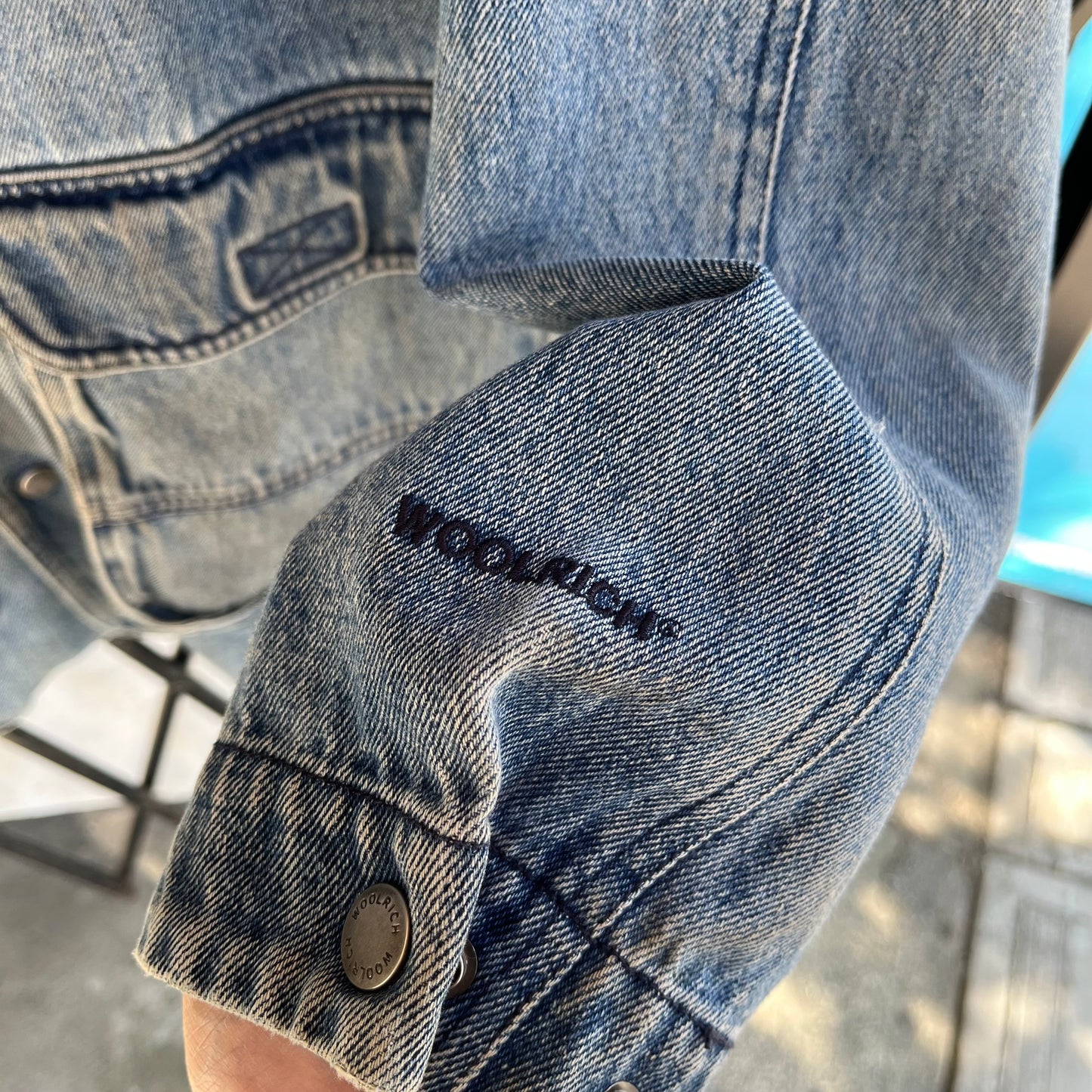 Vintage Woolrich Denim Chore Jacket - Size L