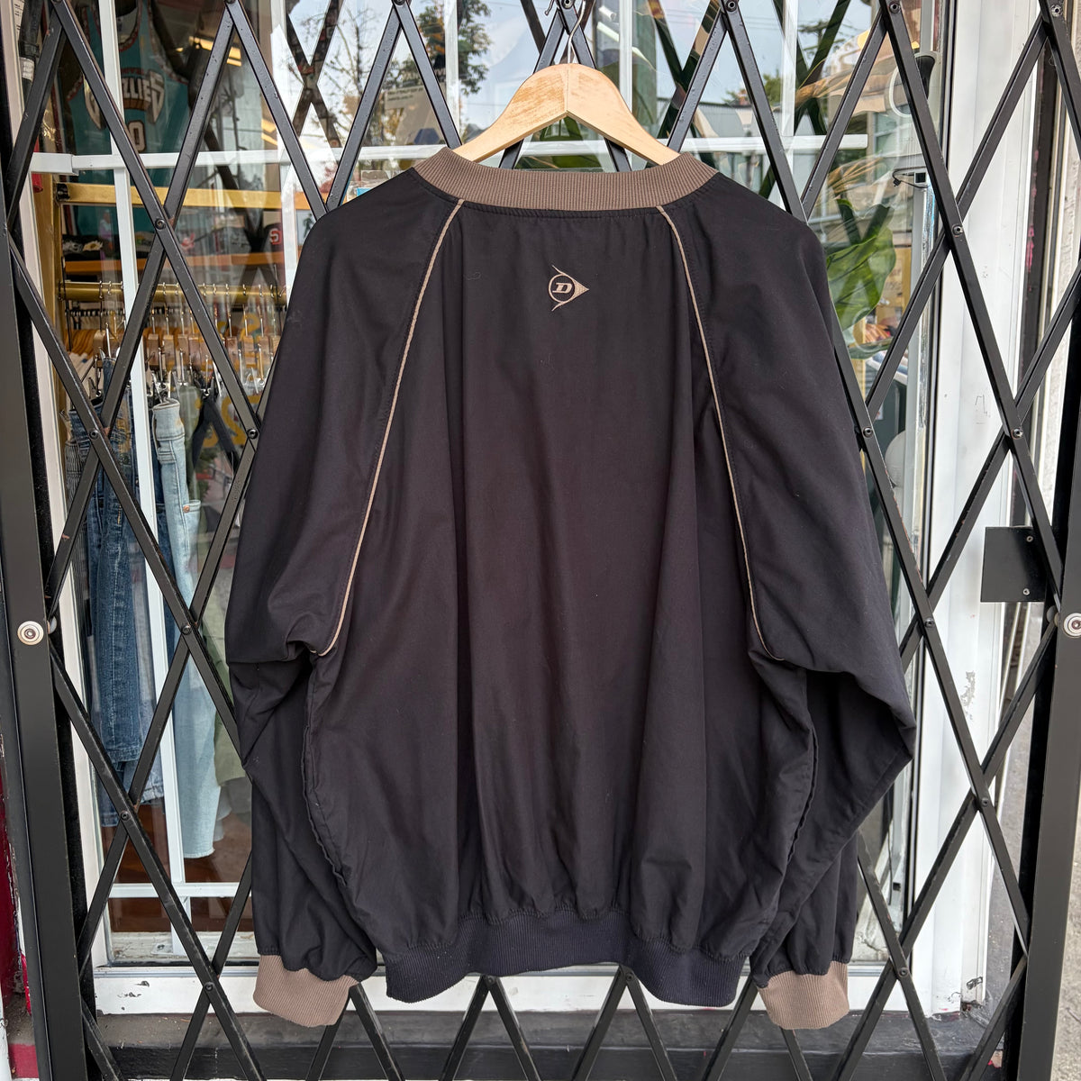 Vintage Dunlop Pullover Windbreaker - Size XL