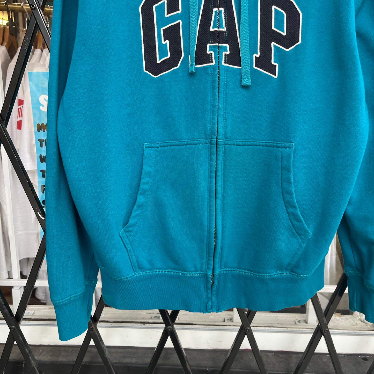 Gap Zip Up Hoodie - Size L