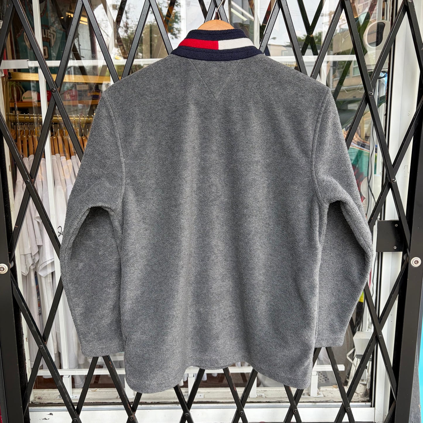 Vintage Tommy Hilfiger Quarter Zip Fleece Sweater - Size Women’s L