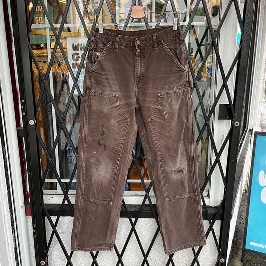 Carhartt Double Knee Work Pants - Size 30W