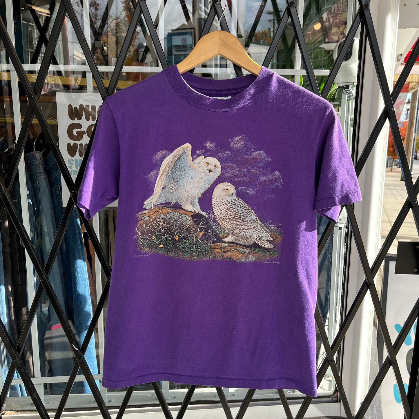 Vintage Owls Tee - Size M