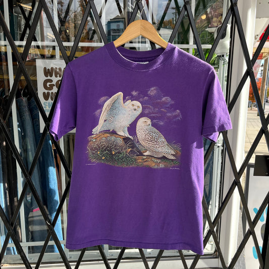Vintage Owls Tee - Size M