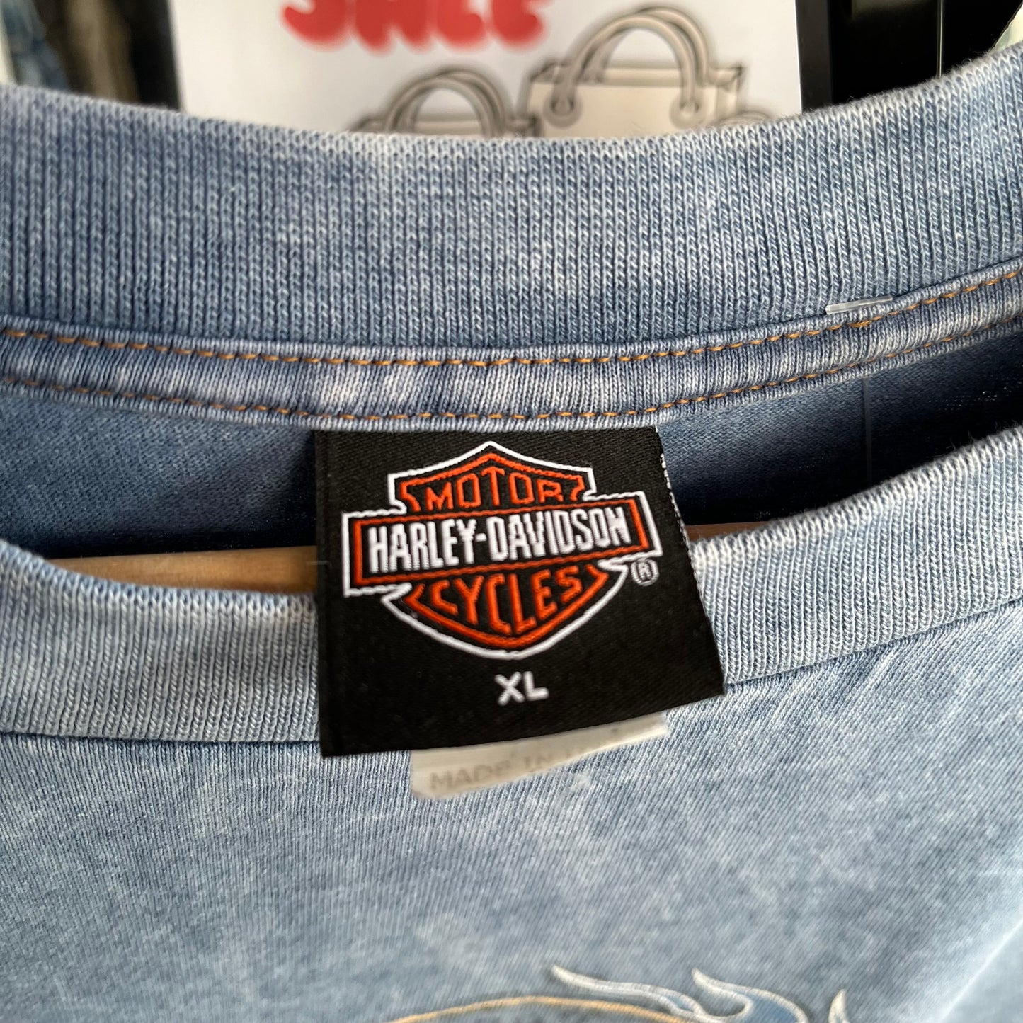 Vintage Harley Davidson Hungary Tee - Size XL