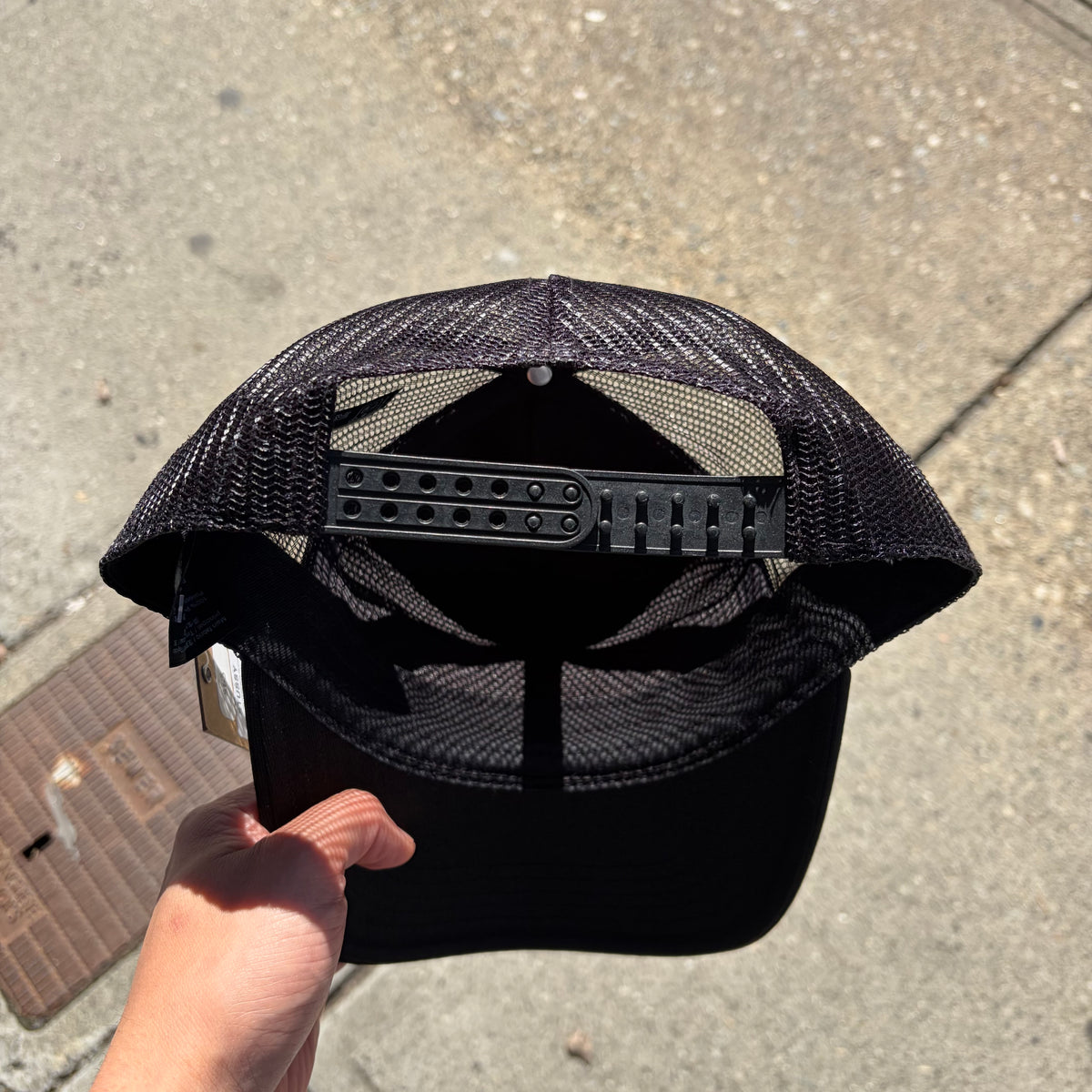 Stussy Tough Gear Trucker Hat Black
